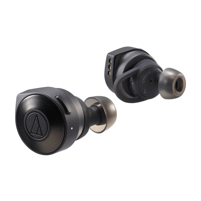 Ecouteurs sans fil Bluetooth Audio Technica ATH CKS50TW avec réduction active de bruit - vue 3