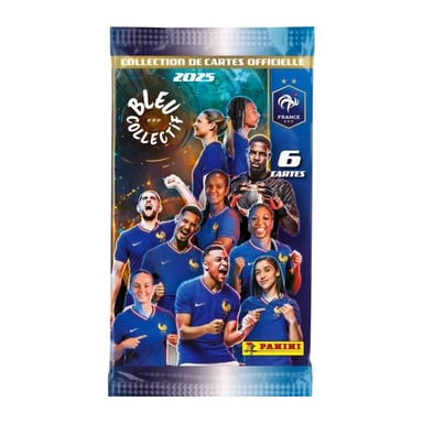 Blister - PANINI - FOOTBALL FEDERATION 2025 TC - 3 pochettes + 1 offerte - 24 cartes