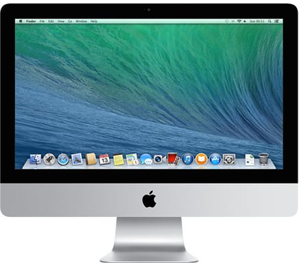 iMac 21,5'' 2015 Core i5 1.6 Ghz 8 Go 256 Go SSD Argent Reconditionné