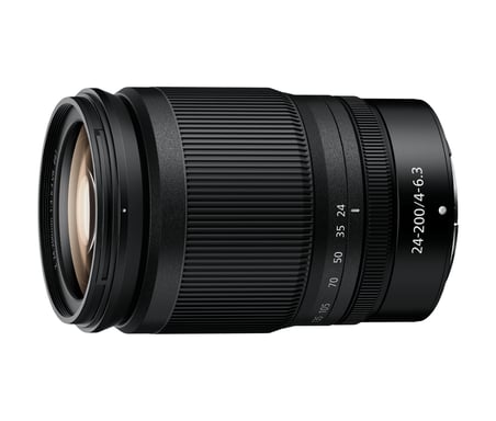 Nikon NIKKOR Z 24-200mm f/4-6.3 VR MILC Objetivo telefoto zoom Negro