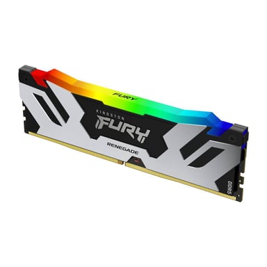 Kingston Fury? Renegade RGB DDR5 - 16 GB (1 x 16 GB) - 6800 MT/s C36 - Intel XMP 3.0 - Negro/Plata