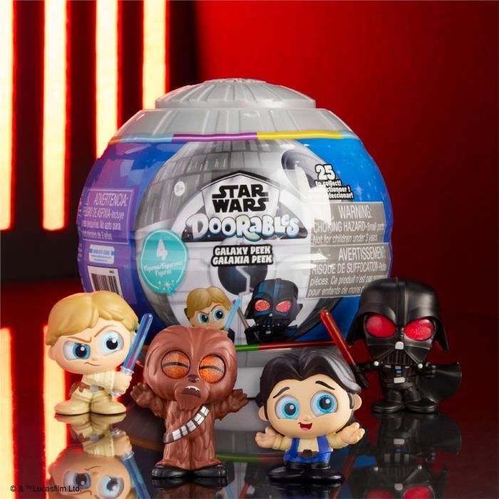 Figurines à collectionner STAR WARS Capsule Galaxy Peek 4 figurines 4 cm 25 à collectionner - vue 3