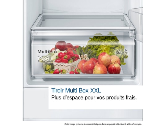 BOSCH Réfrigérateur combiné intégrable 2 portes 260 No Frost KIN865SE0 - vue 8