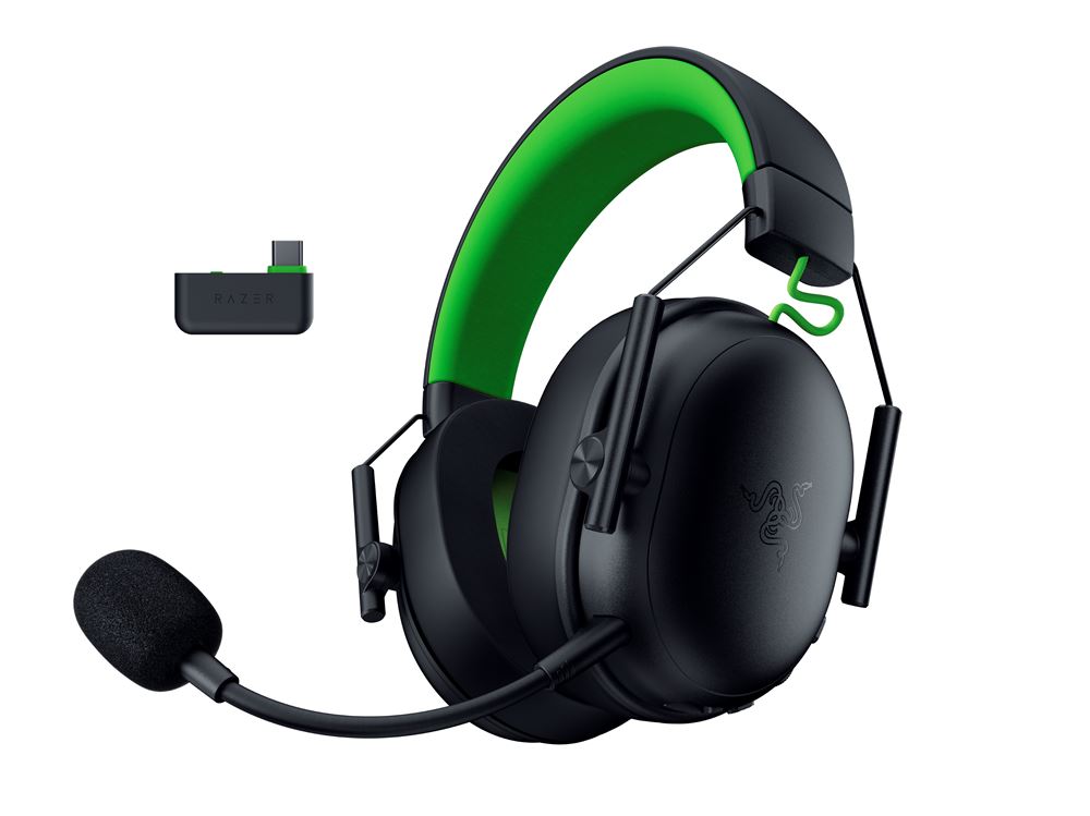 Razer BlackShark V3 X HyperSpeed Casque Avec fil &sans fil Arceau Gaming USB Type-A Bluetooth Noir, Vert - Neuf