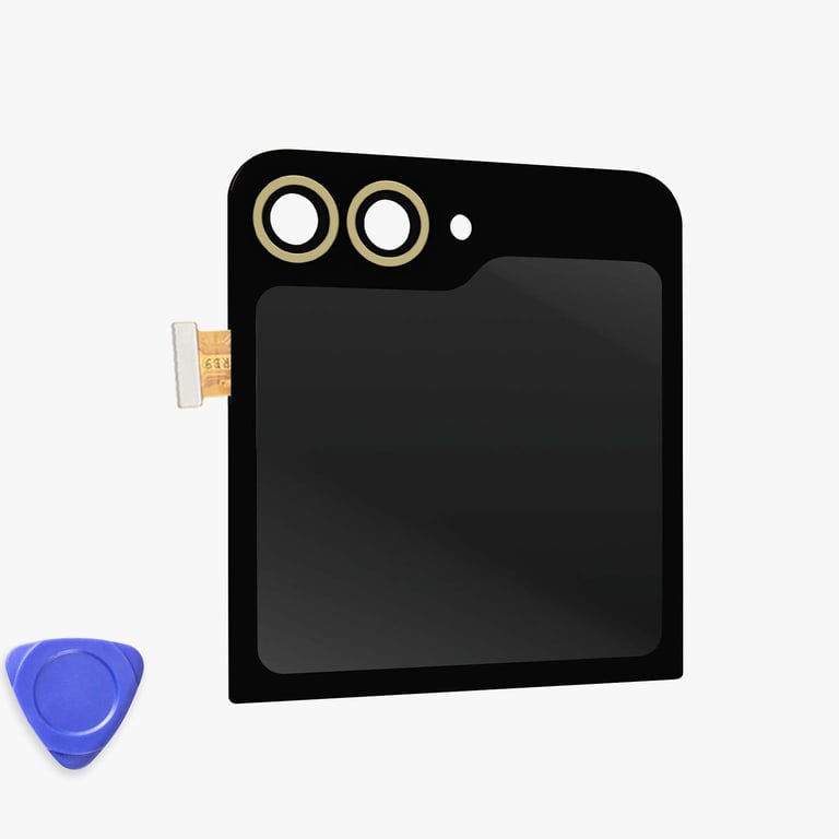 Samsung Galaxy Z Flip 6 Vitre Arrière Citron - vue 3