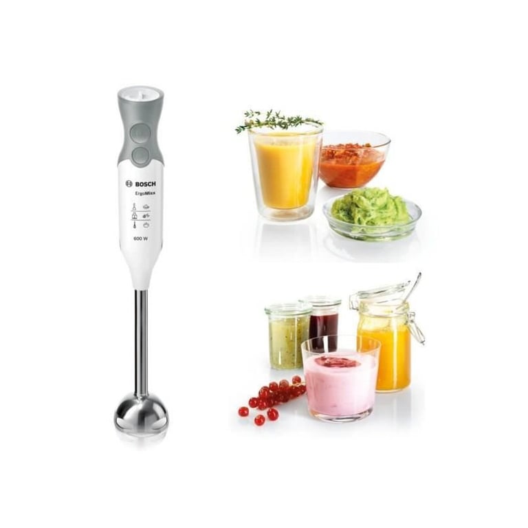 BOSCH MSM66150 ERGOMIXX Mixeur plongeant - Blanc/Gris - Neuf