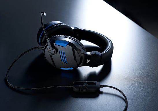 Micro-casque filaire Gaming licencié Sony pour PS4, PC, MAC et Smartphones
