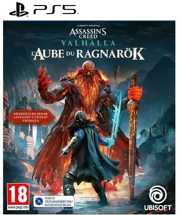 Assassin's Creed Valhalla Extension L'aube du Ragnarok Jeu PS5