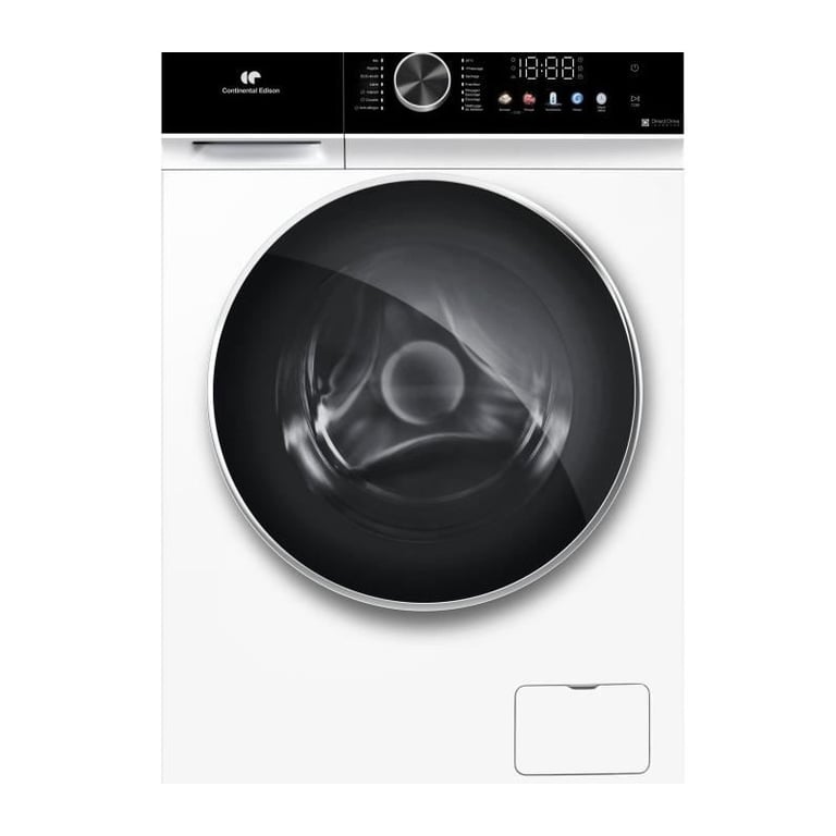 Lave linge séchant CONTINENTAL EDISON CELS106W 10kg / 6kg Moteur induction directe 60 cm 1200 trsmin - vue 2