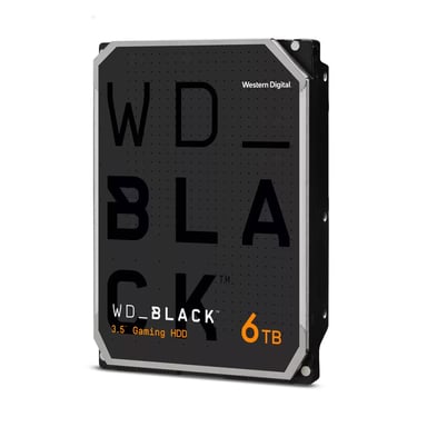 Western Digital Disque Dur WD_BLACK WD6004FZBX 6TB HDD 7200rpm SATA III 256MB Cache - vue 1