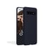 JAYM - Coque Silicone Premium Bleue pour Samsung S10 Plus -100% Silicone et Microfibre - Renforcée et Ultra Doux