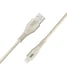 WE Biosourced Cable USB A a Lightning 2.4A, certificado MFi - Cable y embalaje fabricados con productos ecológicos - Longitud 1 Metro
