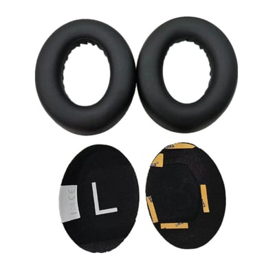 1 paire de coussinets d'oreille de remplacement pour casque Bose NC700, coussinets d'oreille en peau de mouton, matériau doux, réduit les bruits extérieurs dérangeants, bons coussinets de remplacement Black