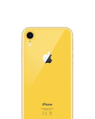iPhone XR 128 GB, Amarillo, desbloqueado