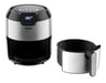 Tefal Easy Fry EY401D Unique 4,2 L Autonome 1500 W Friteuse d'air chaud Noir, Acier inoxydable
