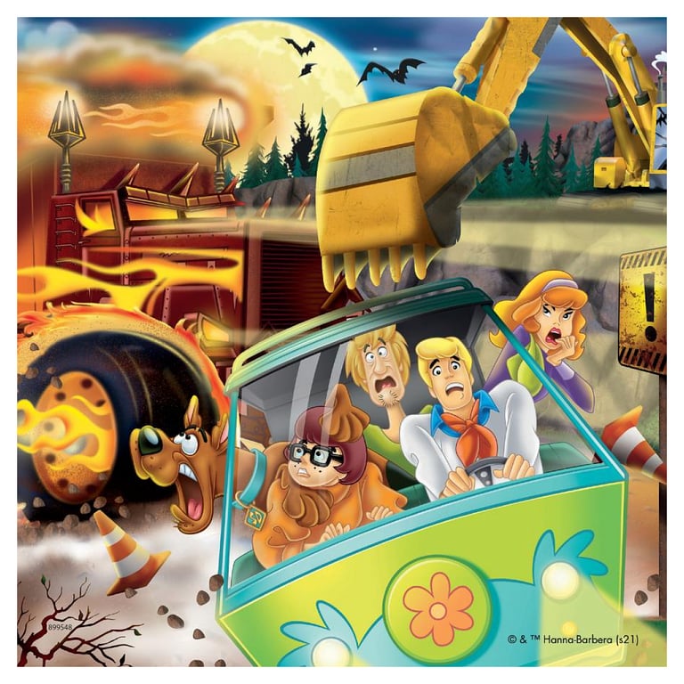 Puzzles 3 x 49 pièces : Les aventures de Scooby Doo Ravensburger France - vue 6
