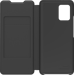 Samsung Funda para Galaxy A42 5G Folio Flip Wallet con tarjetero Negro