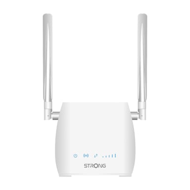 Strong 300M routeur sans fil Fast Ethernet Monobande (2,4 GHz) 4G Blanc