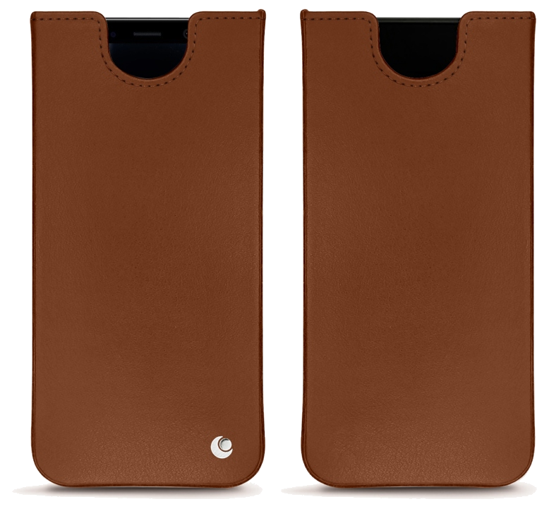 Pochette cuir Samsung Galaxy S8 - PochetteMarron