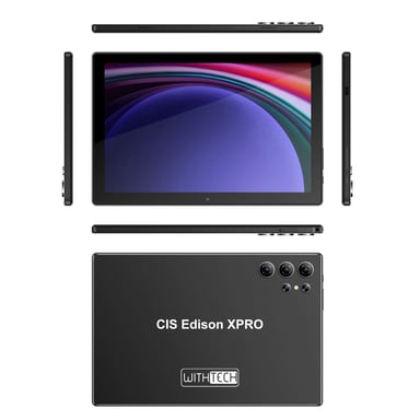 Tablette Withtech CIS Edison XPRO 10' 8/128GB Noir Double SIM Android 10 GPS
