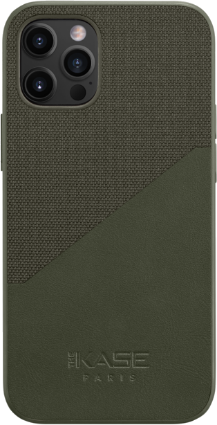 Coque Origami duo pour Apple iPhone 12 Pro Max, Vert camouflage