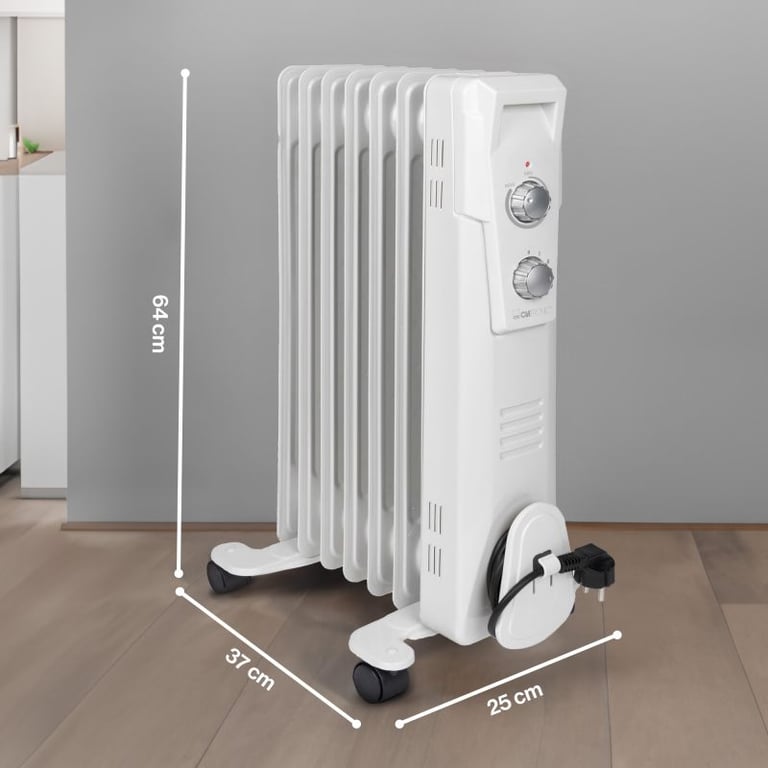Radiateur bain d'huile 7R Clatronic RA 3735 - vue 4