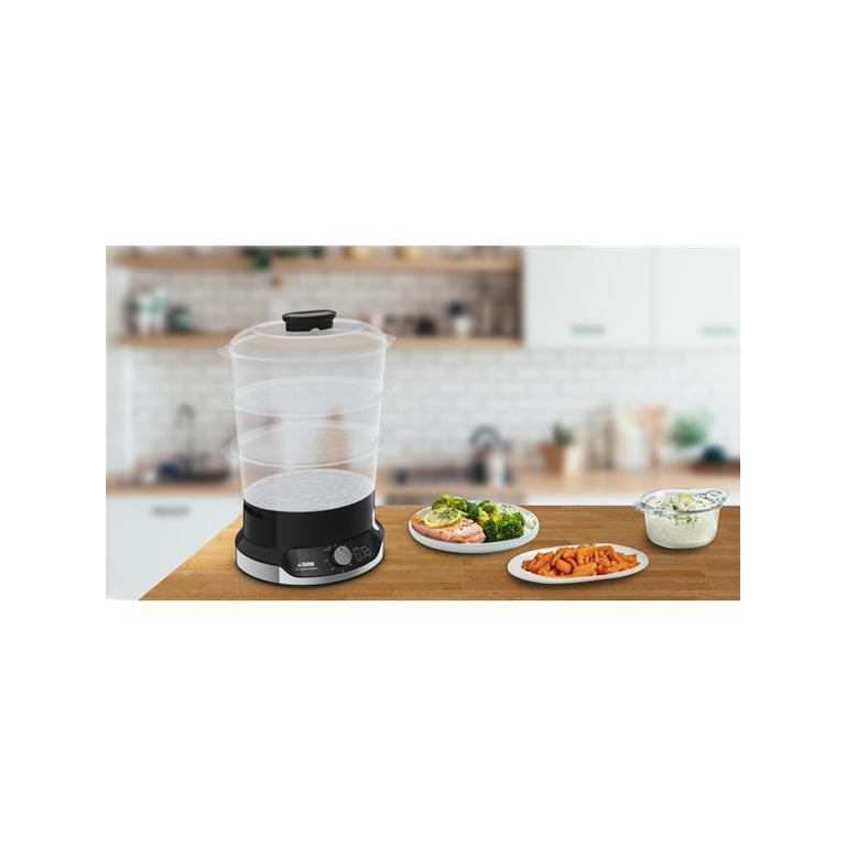 Cuiseur Vapeur SEB Ultracompact VC204800 – 9L, 800W, 3 Bols Empilables - vue 7