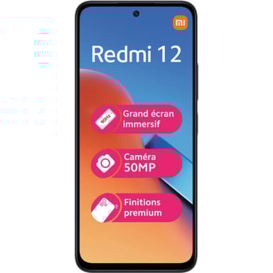Redmi 12 (4G) 128GB, Negro