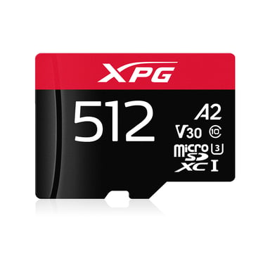 XPG AUSDX512GUI3XPGA2-R memoria flash 512 GB MicroSDXC UHS-I Classe 10