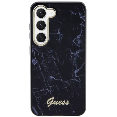 Étui Guess Marble pour Samsung Galaxy S23+, noir