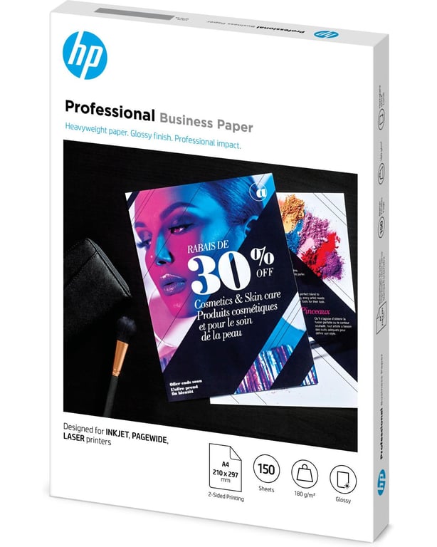 HP HP Prof Biz Gls A4 150sh FSC Paper - vue 4