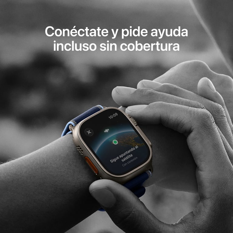 Watch Ultra 3 (2025) GPS + Cellulaire Boitier de 49mm en Titane Naturel avec Bracelet Milanais en titane naturel - S - Neuf