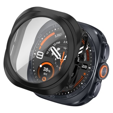 imoshion Coque rigide à couverture complète pour Samsung Galaxy Watch Ultra 2 (2026) - Noir