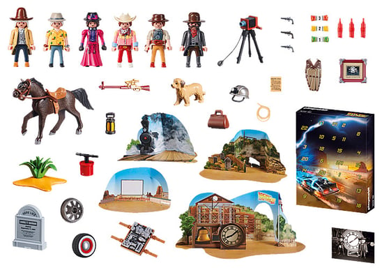 Playmobil Calendario de Adviento 70576 Regreso al Futuro III