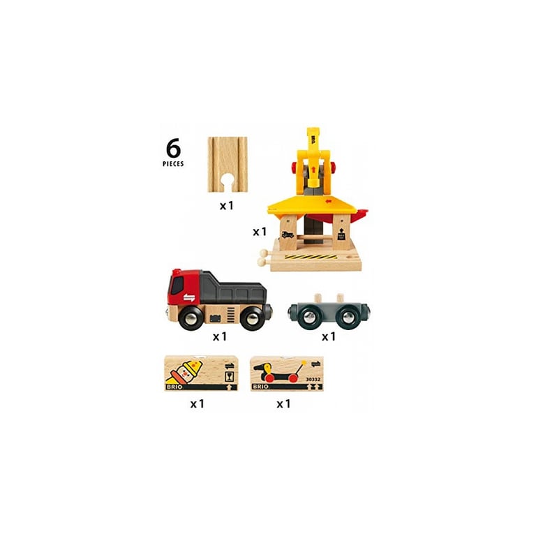 Grue De Chargement Brio 33280 – Accessoire Pour Circuit De Train En Bois - vue 7