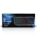 Nedis GKBD110BKND teclado Juego USB QWERTY Nórdico Negro
