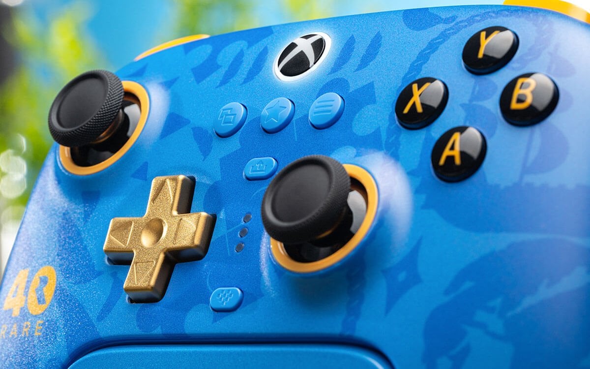 Manette 8BitDo Ultimate Sans Fil 3 Modes Xbox Hall Effect Rare Edition - vue 4