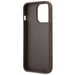 Guess 4G Logo Backcover in metallo per Apple iPhone 14 Pro - Marrone