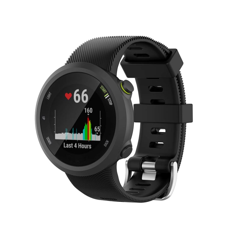 Bracelet de montre en silicone pour Garmin Forerunner 45 / 45S Neuf