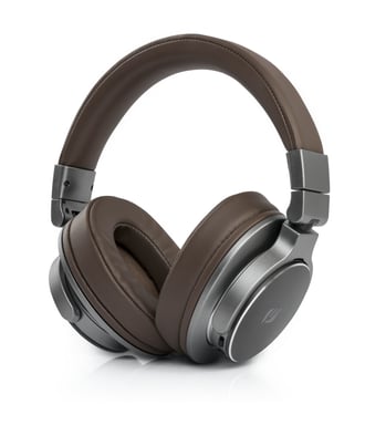 Muse M-278 BT Casque Sans fil Arceau Micro-USB Bluetooth Marron, Argent