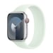 Bracelet Boucle unique en Silicone pour Apple Watch Series 1 - 11 / SE / Ultra (44/45/46/49 mm) - Taille 11 - Soft Mint