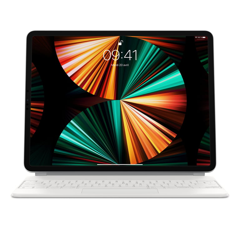 Coque Magic Keyboard pour Ipad Pro 12.9 - Blanc