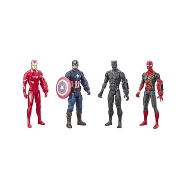 Pack de 4 figurines Avengers de 30 cm, Titan Hero Series,Marvel Avengers: Endgame, des 4 ans Titan Hero Series,