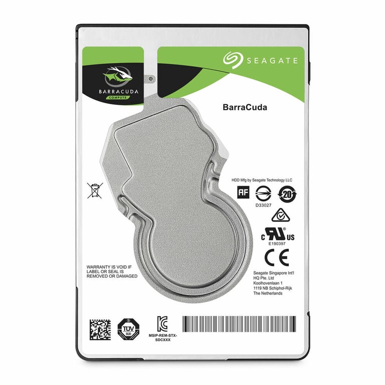 Seagate Barracuda ST5000LM000 disque dur 2.5 5 To Série ATA III Neuf - vue 2