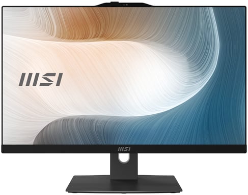 MSI Modern AM242TP 12M-854EN Intel® Core? i7 i7-1255U 60,5 cm (23,8'') 1920 x 1080 pixel PC All-in-One 16 GB DDR4-SDRAM 1 TB SSD Windows 11 Pro Wi-Fi 6E (802.11ax) Nero