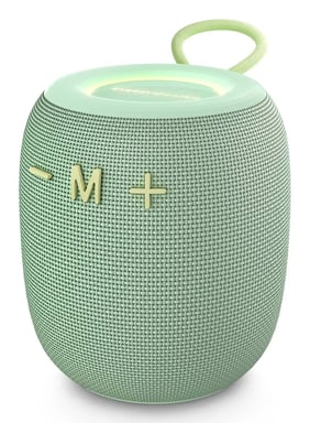 Altoparlante Bluetooth Energy Bloom - Batteria da 18H - Luci a LED - Vero stereo wireless - IPX6 - colore verde