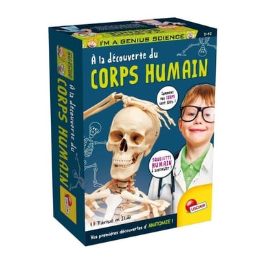 Descubrir el cuerpo humano - Kit Científico - SOY UN GENIO BOLSILLO - Modelo 3D