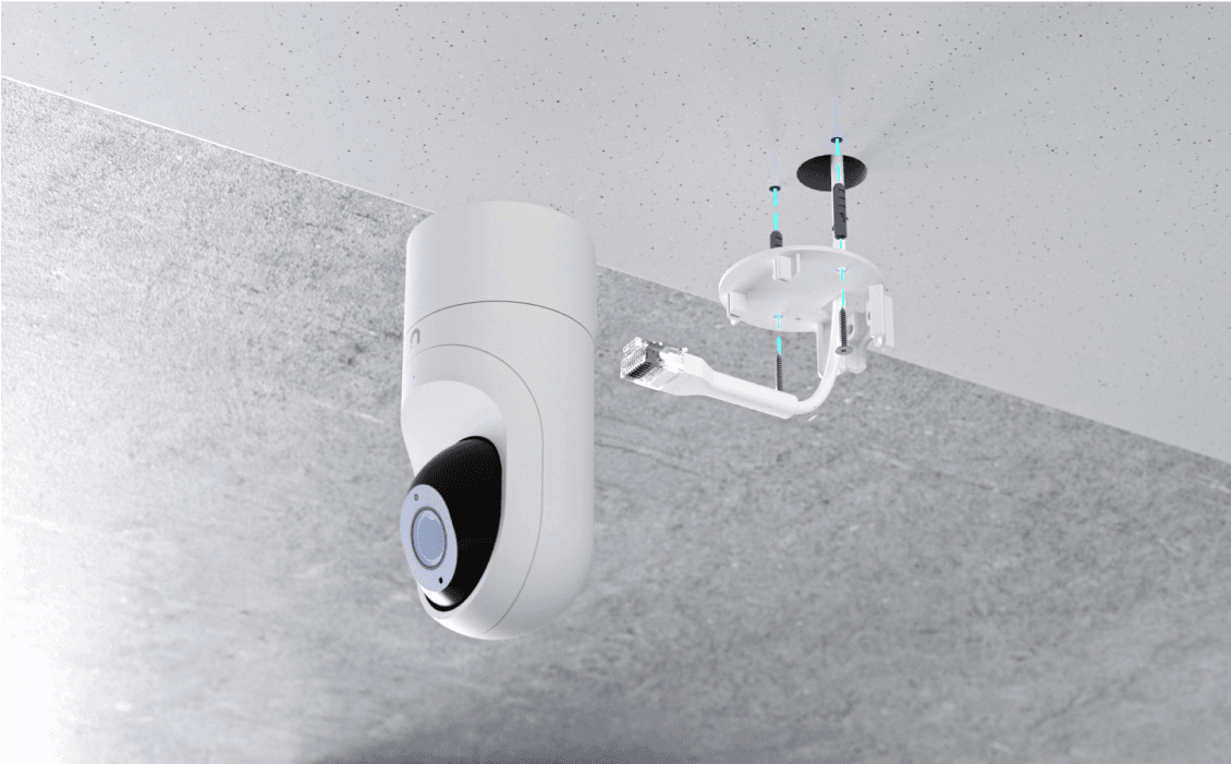 Ubiquiti G5 Flex Dôme Caméra de sécurité IP Intérieure et extérieure 2688 x 1512 pixels PlafondMurBureau Neuf - vue 2