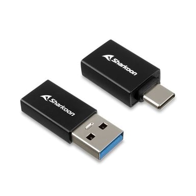 Sharkoon OfficePal USB-C Adapter carte et adaptateur d'interfaces USB 3.2 Gen 1 (3.1 Gen 1), USB Type-C