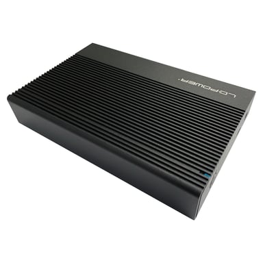LC-Power LC-25U3-C Contenitore per HDD/SSD Nero Contenitore di archiviazione da 2,5 pollici